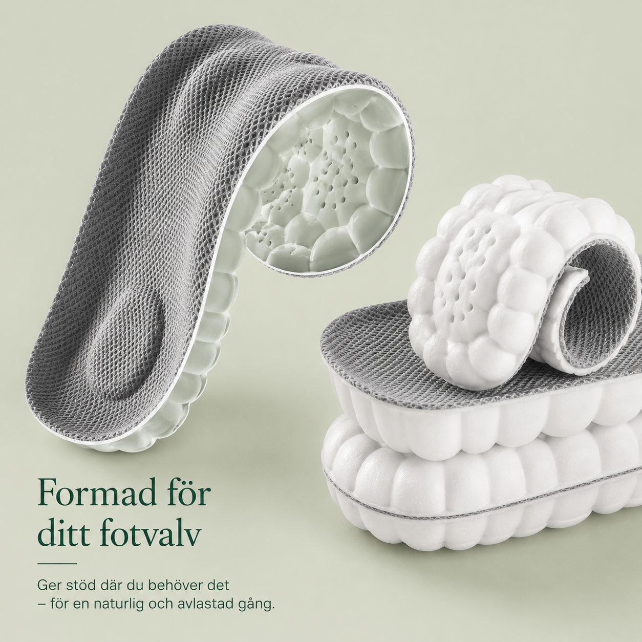 Stega Massagesulor — Komfort & Stöd